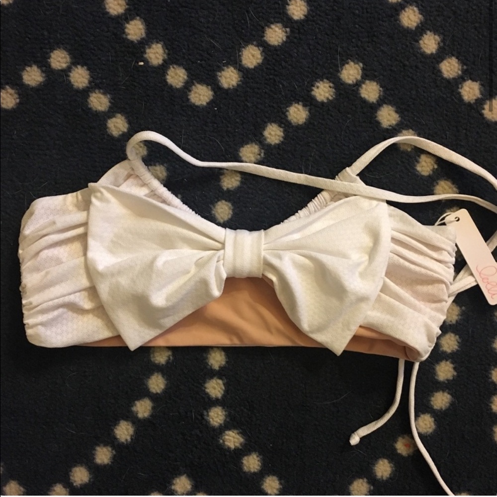 NEW - Lolli Swimwear Bow Bikini Halter Top